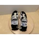 thumbnail image 4 of New Balance 327 Black Phantom Men’s Size 8.5 White Custom MS327LB1, 4 of 6