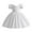 White, variant on Toddler Girls' Dresses Kids Spring Solid Ruffle Sleeveless Princess Day Clothing Dress