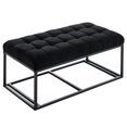 thumbnail image 3 of Storage Bench, 16 X 30 16.1 Inches, Foot Rest For Bedroom, Living Room, Entryway, Up To 660 Lb Weight Capacity, Black Inches Chest , Heavy-duty Material Build,, 3 of 6