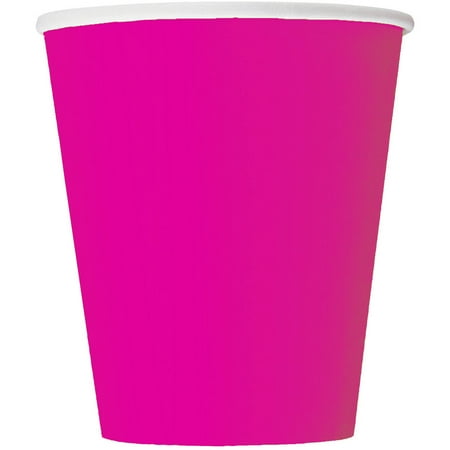 14ct neon cups oz paper pink