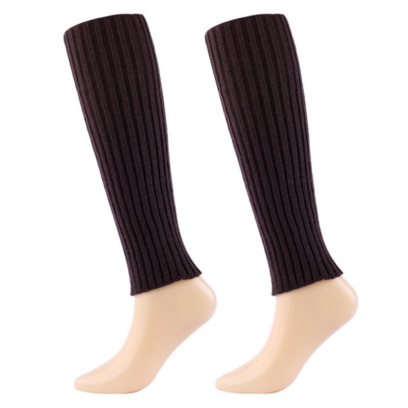 Women Leg Warmers, Knitted Warm High Elasticity Long Socks for Autumn Winter 1 Pair