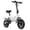 White, variant on DYU 14" Electric Bike for Adults, Peak 500W Motor Ebike, 20MPH, 36V 7.8Ah Battery,Up to 45+ Miles Range, Front & Rear Disc Brakes, UL2849,Black