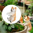 thumbnail image 4 of estatuas de , accesorios de jardín de hadas, decoraciones artesanales de escritorio de muñecas , Corgi Baoblaze Estatuilla de conejito, 4 of 7