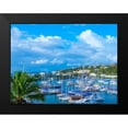 thumbnail image 2 of Reed, Jack 18x15 Black Modern Framed Museum Art Print Titled - Oyster Pond Bay, St. Maarten, 2 of 5