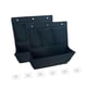 thumbnail image 5 of Bolsa de almacenamiento colgante que ahorra espacio, plegable, de tela Oxford, color negro, organizador de pared para baño, guardería, juguetes, 2x, 5 of 8