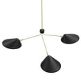 thumbnail image 6 of Pendant Ceiling Light Fixture, Black, Metal, Modern Contemporary, Mid Century Kitchen Room Cafe Bistro Restaurant Hospitality, 6 of 8