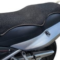 thumbnail image 4 of tredstone Motorcycle Seat Cover Breathable Motorbike Pad Double Layer Shock Absorption Removable Summer Riding Saddle Cushion M 1Set, 4 of 6