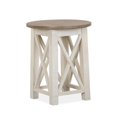 thumbnail image 1 of Magnussen T5199 Sedley Table de Fin d'Accent Rond, 1 of 7
