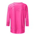thumbnail image 5 of SOOMLON Cancer Awareness Tshirt for Women Breast Cancer Awareness Month Walk Support Support Fight Breast Cancer Women's T-Shirt 3/4 Sleeve Crew Neck Cute Fall Tops M, 5 of 6