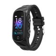 thumbnail image 4 of Inteligente Reloj Heartrate Presión arterial Pulsera inteligente Auricular Bluetooth Reloj deportivo, Negro Inevent EL001437-01B, 4 of 7