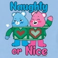 thumbnail image 2 of Toddler's Care Bears Christmas Cheer Bear and Grumpy Bear Sweater Graphic Tee Light Blue 2T, 2 of 3