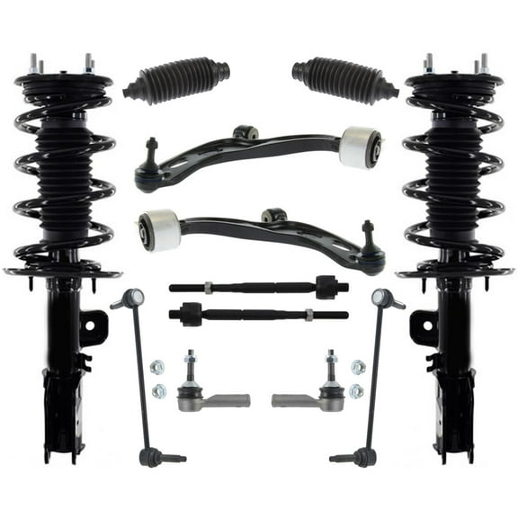 F Coil Spring Struts Assembly Fits For 13-19 Ford Police Interceptor Sedan 12Pc