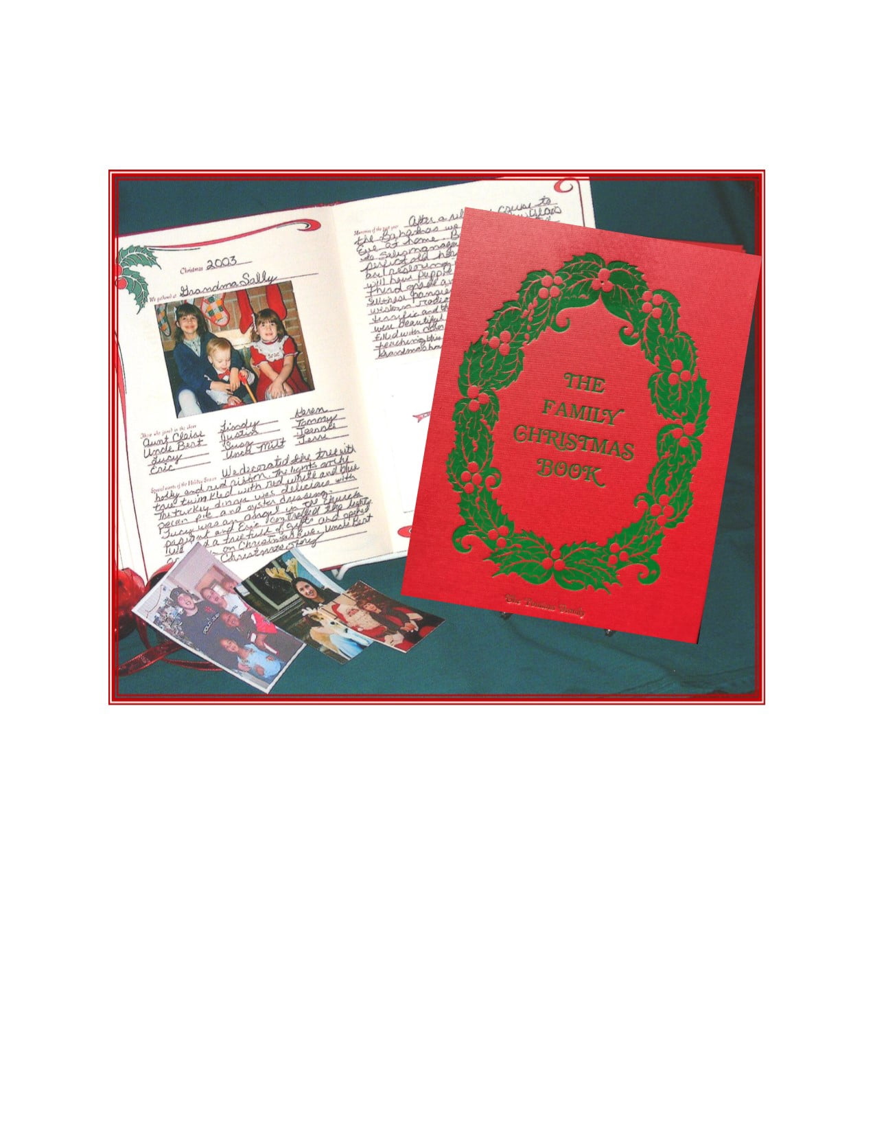 The Family Christmas Book : Keepsake and Memory Journal (Hardcover)