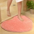 thumbnail image 4 of Heart Shaped Rug Heart Shaped Decorative Floor Mat Shower Mat Non Slip Washable Doormat Entrance Welcome Carpet for Home Living Room Sofa Bathroom Floor, 4 of 8
