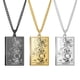 thumbnail image 1 of Dawapara-Juego de cartas de Tarot, collar con colgante, tarjetas de Tarot de Arcana mayor, joyería de acero inoxidable Fivean unisex, 1 of 2