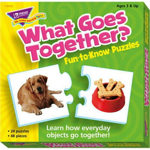 Trend Enterprises T-36005 Puzzle What Goes Together