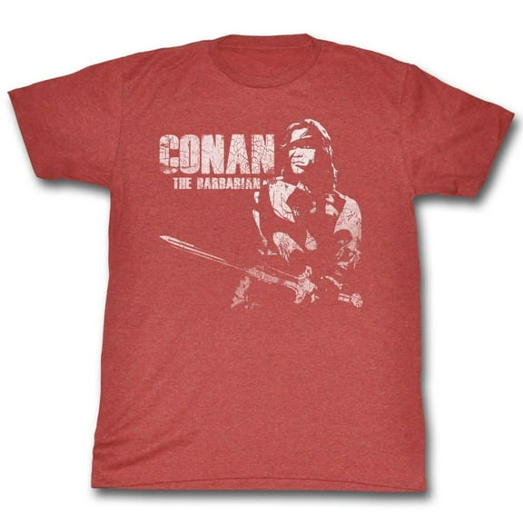 Conan Icons Conan White Adult Short Sleeve T Shirt