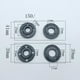 thumbnail image 3 of tuercas de seguridad para amoladora 224568 Alto rendimiento, accesorios profesionales 150 mm Soledad Llave inglesa de ángulo, 3 of 10