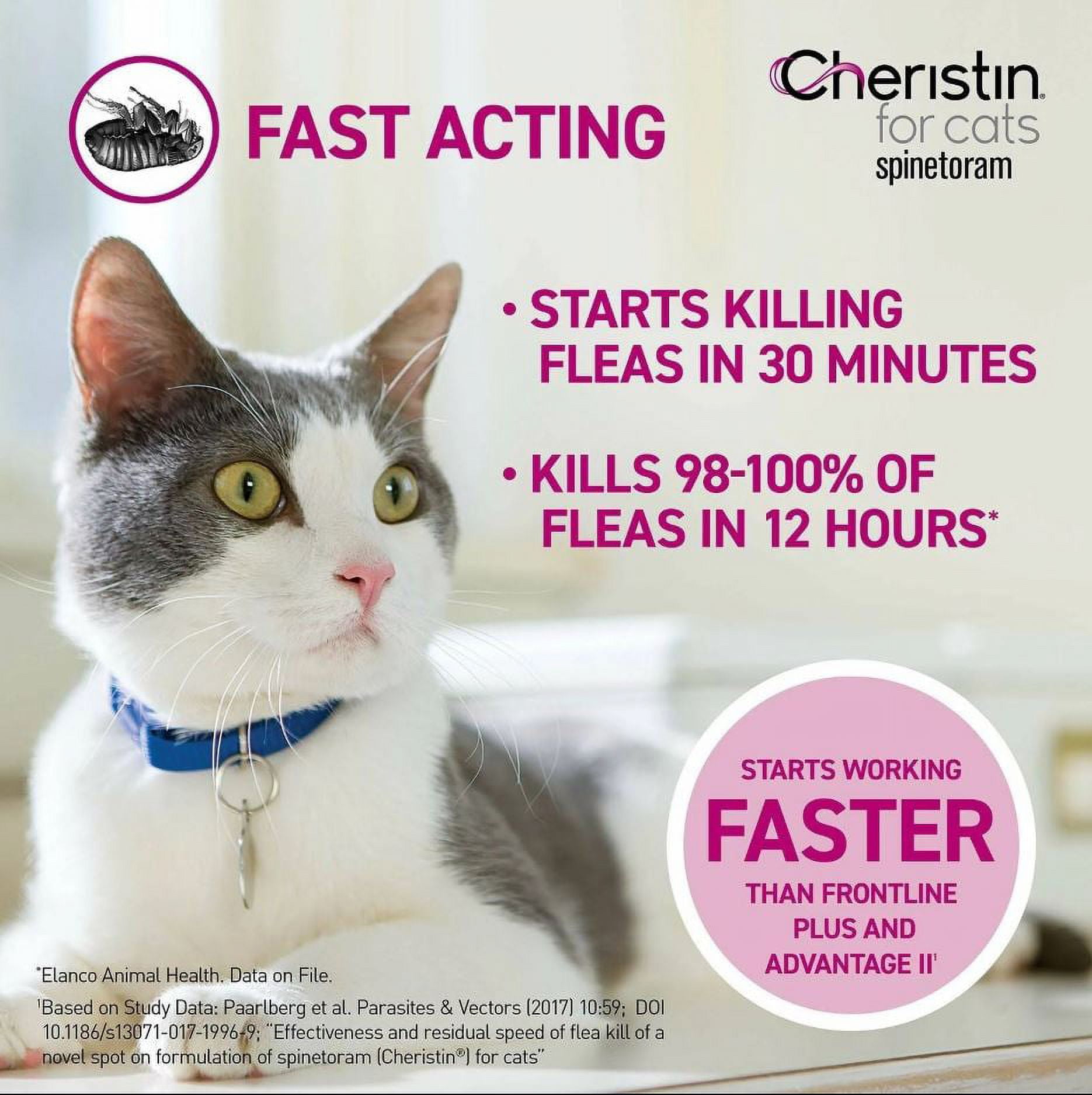 Cheristin flea treatment topical for cats online