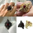 thumbnail image 2 of Osdhezcn Comfortable Rings Daily Wear Rings Vintage Statement Rings Gothic Finger Jewelry Suitable for Parties and Gatherings, 2 of 7