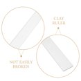 thumbnail image 2 of Shisuyan Clay Rolling Pin Acrylic 2Pack 11.6x1.2x0.4in, 2 of 8