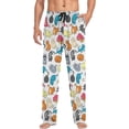 thumbnail image 3 of GZHJMY Cat Pajama Pants for Men, Lounge Pants Lightweight Men Pajama Bottoms with Drawstring Pockets, Christmas New Year Birthday Gifts, X-Large, 3 of 6