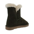 thumbnail image 2 of Style & Co Women's Tiny 2 Suede Faux Fur Lined Winter Boots Green  Size 6 M, 2 of 3