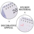 thumbnail image 4 of Miangastore Mini Desk Calendar Table 2026 Standing Flip Small Desk Calendar Monthly Desktop Planner For Home Offices, 4 of 8