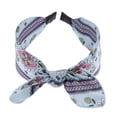 thumbnail image 4 of Vintage Cinta ancha Bowknot Diadema Diadema Alambre Bendy Bow Alice , El 16.5x5cm Baoblaze Diadema con lazo para mujer, 4 of 8