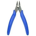 thumbnail image 1 of Pinzas de Corte Flush de 5" Cortador de Alambre de Precisión Pequeño Cortador Lateral Pinzas de Corte Diagonal para Joyería Modelo Electrónico Impresión 3D, Azul, 1 of 6