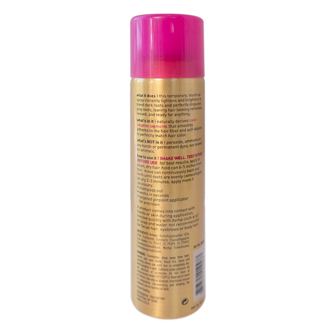 Style Edit Root Touch Up Spray | Temporary Hair Color for Gray Roots and Thinning Hair | Salon-Quality, Transfer-Resistant Hair Concealer | {color}, 4 oz