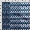 thumbnail image 4 of oneOone Tissu Polyester Spandex Bleu Sarcelle Tissu pour Robe de Cirque Tissu Imprimé Tissu au Mètre 56 Pouces de Large, 4 of 5