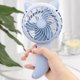 thumbnail image 3 of Lindo Ventilador de Presión Manual Con Orejas de Gato de Dibujos Animados, Ventilador de Refrigeración Portátil y Liviano para Vieges, Actividades al Aire Libre, Compacto y, 3 of 7
