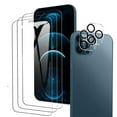 thumbnail image 4 of DPTALR For IPhone 13 Series Full Tempered Glass Film With Camera Lens Protector(3 + 2 Piec）, 4 of 8