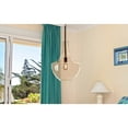 thumbnail image 4 of Warehouse of Tiffany Love 1-light Adjustable Cord Glass Pendant Includes Edison Bulb, 4 of 5
