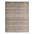 thumbnail image 2 of Unique Loom Hermitage Collection Area Rug - Loggias (9' x 11' 8" Rectangle Chocolate Brown/Black), 2 of 6