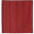 thumbnail image 2 of Christmas Red Denley Woven Textured Satin Stripe 70 inch Round Fabric Dining Tablecloth, 2 of 4