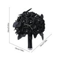 thumbnail image 3 of Skull Bouquet Dark Halloween Decor Cloth Flowers for Day of the Dead Home Decor and Gothic Theme Display, 3 of 6