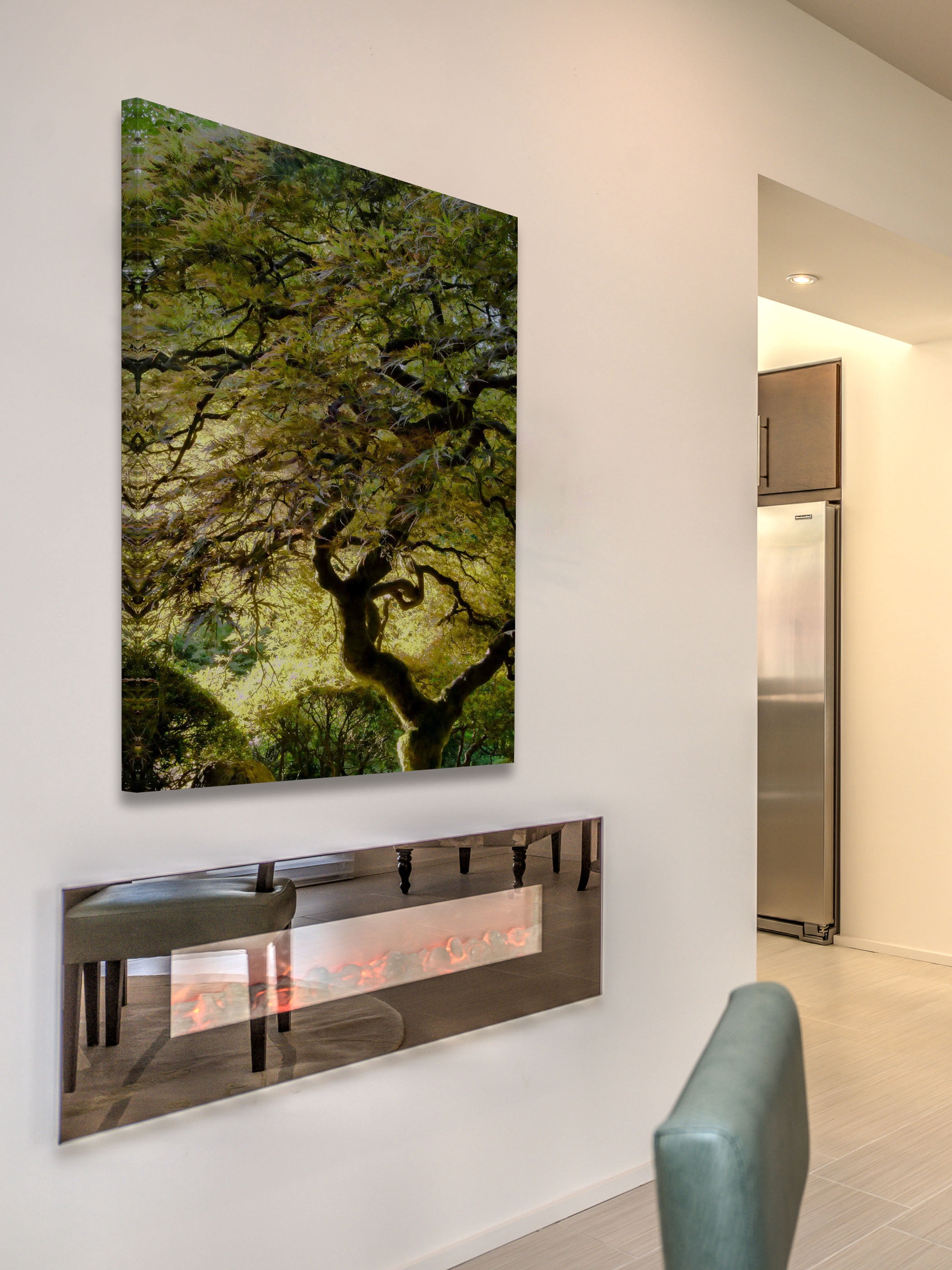 "Magical Tree" Painting Print on Canvas