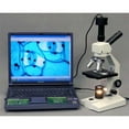 thumbnail image 3 of AmScope 40x-2500x Dual-View Compound Microscope with Mechanical Stage New, 3 of 4