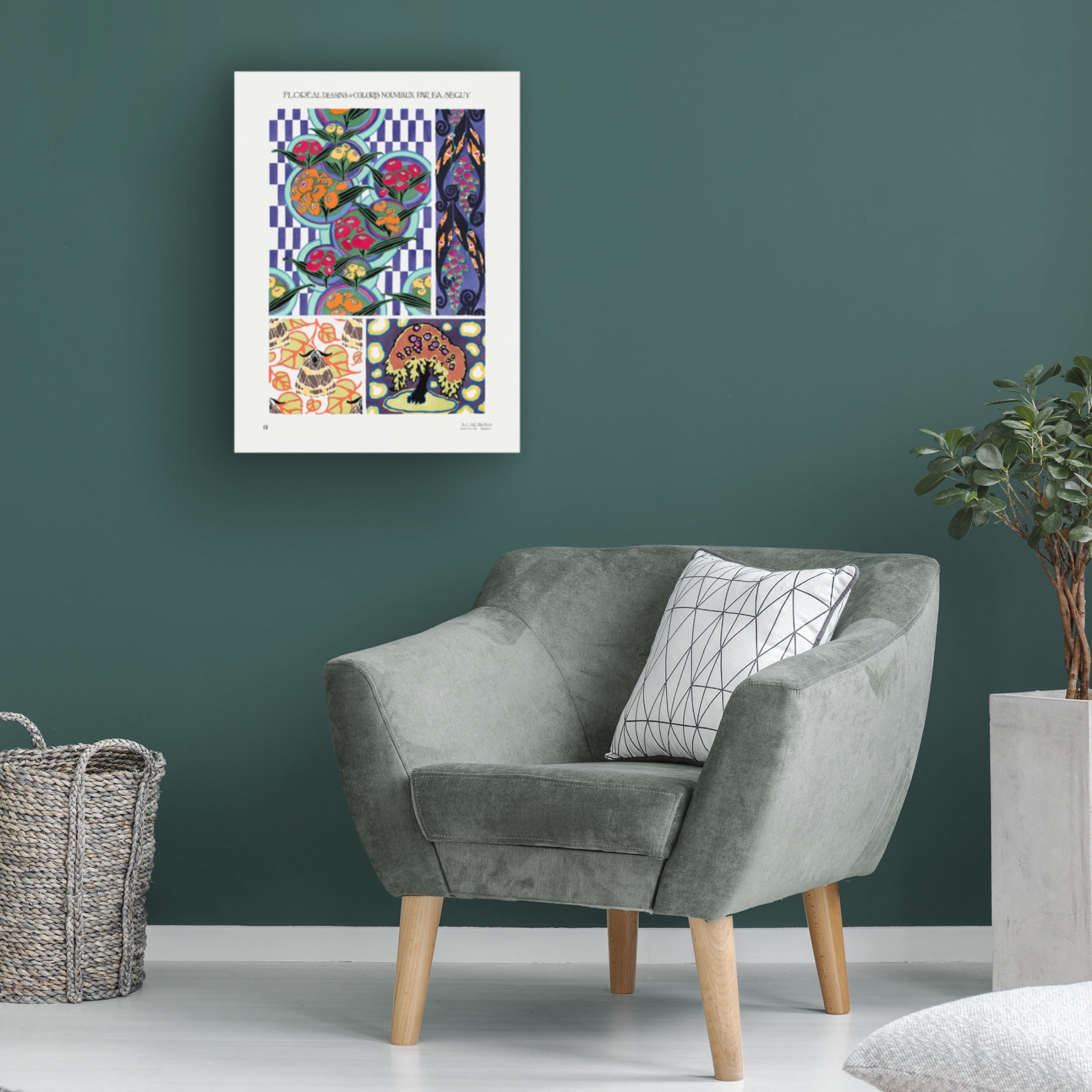 Trademark Fine Art Pictufy Pattern 13 Canvas Wall Art
