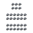 thumbnail image 2 of braveheart 6 Pieces Guitar Tune Peg Machine Head Professional Plastic Modified Component Music Playing Tuning Button Replace Fitting Black 5Set, 2 of 6