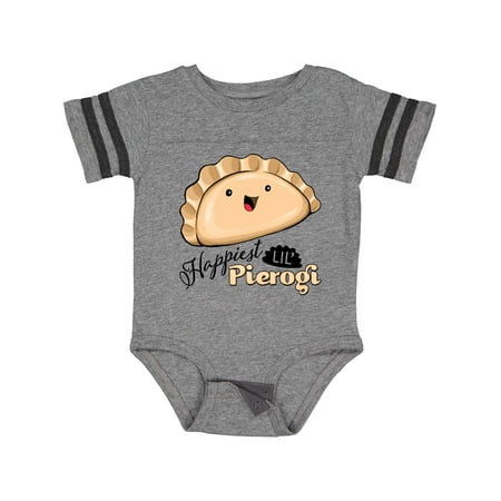 

Inktastic Happiest Lil Pierogi Gift Baby Boy or Baby Girl Bodysuit