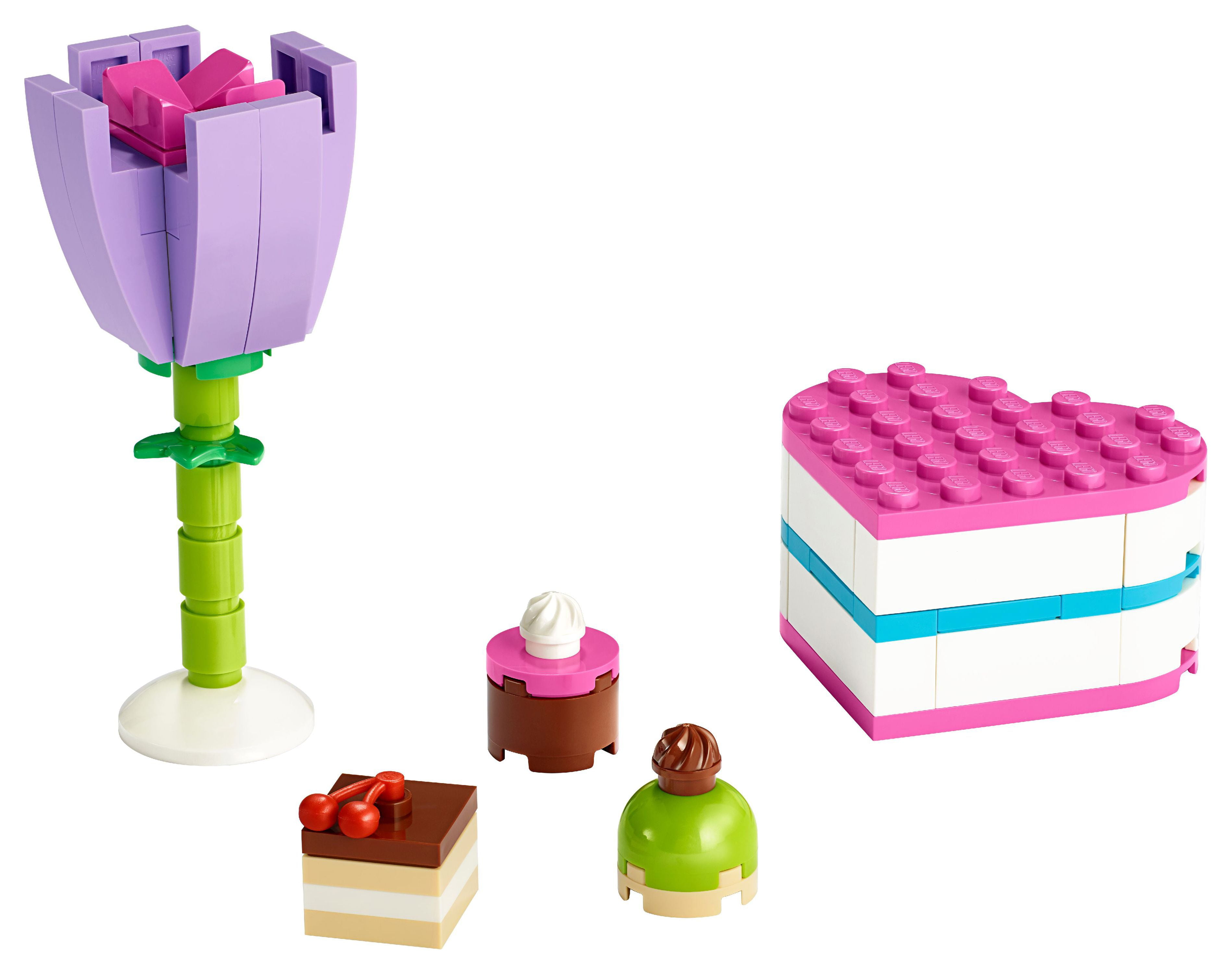 Lego Botanical Collection Flower Bouquet 10280 and Chocolate Box & Flower  30411