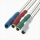 thumbnail image 2 of Lote de 4 Cables Conductores Plateados 7N para Cápsulas de Fono de Tocadiscos, para Clavijas de 1,2 mm A 1,3 mm., 2 of 8