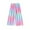 Pink, variant on KAUOD Toddler Girls Flowy Wide Leg Pants High Waisted Palazzo Pants Toddler Casual Loose Trousers Colorful Sweatpants