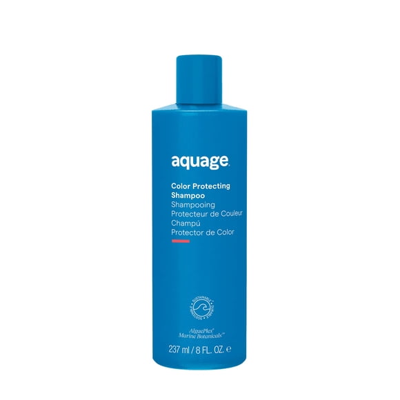 AQUAGE Color Protecting Shampoo, Contains AlgaePlex Marine Botanicals to Help Seal In Color and Provide Gentle Cleansing, 8 oz