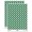 Dark Green, variant on New York State Silhouette 200+ Round Stickers - White - Matte Finish - 0.50" Size