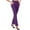 Purple, variant on Flare Work Pants For Women Womens Dress Work Pants High Waisted Flare Casual Slacks Stretchy Boot Cut Yoga Trousers with Pockets 2025 Flare Pants For Women Dress Blue L