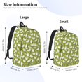 thumbnail image 4 of Rocae Lovely Chickens for Durable Canvas Backpack Leisure Large Bag Travel Rucksack Multi-function Backpack, 4 of 8